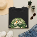 Outdoor Adventure T-Shirt — Green Bivouac Camp Logo (USA • CA)