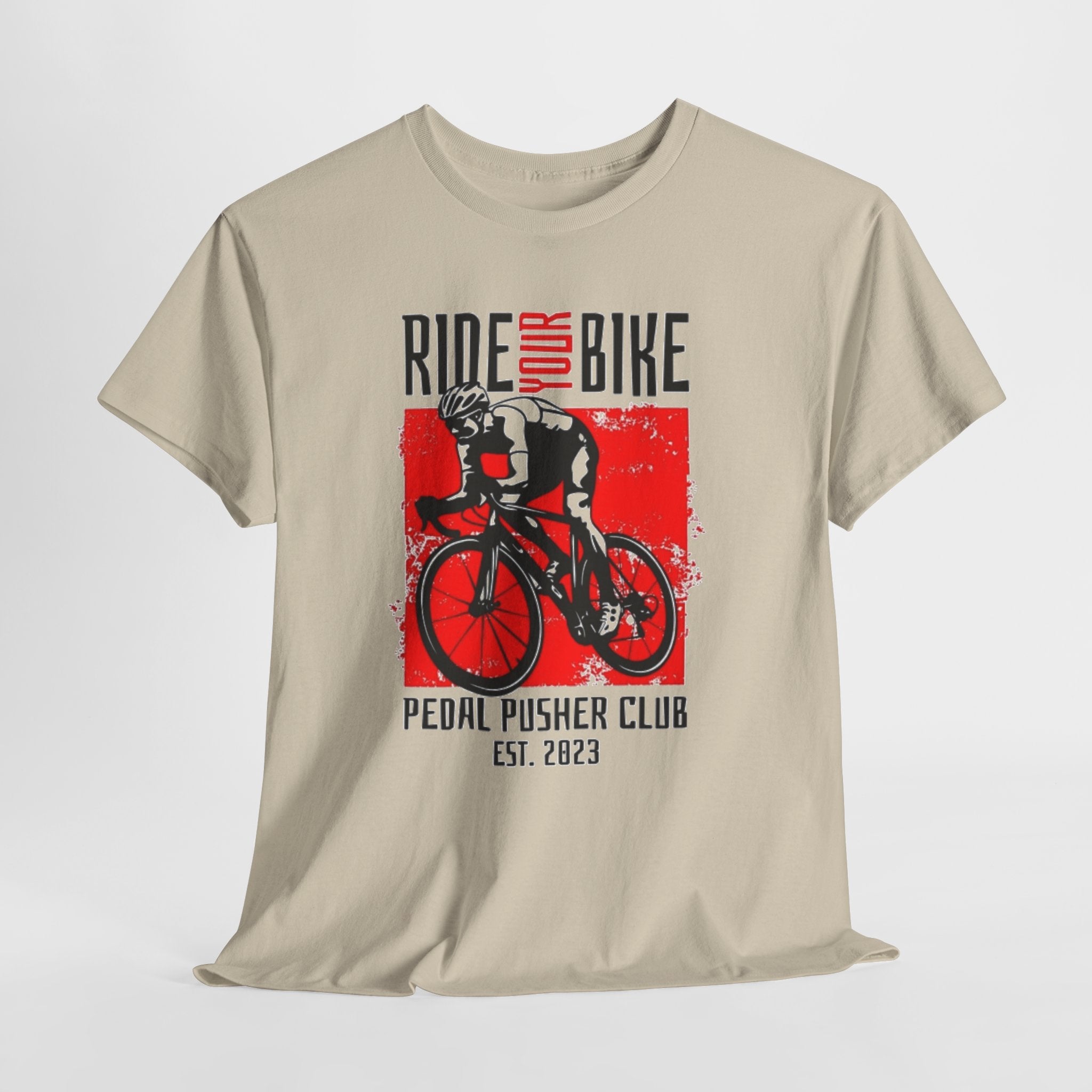 Ride Your Bike T-Shirt — Pedal Pusher Club Cycling Tee