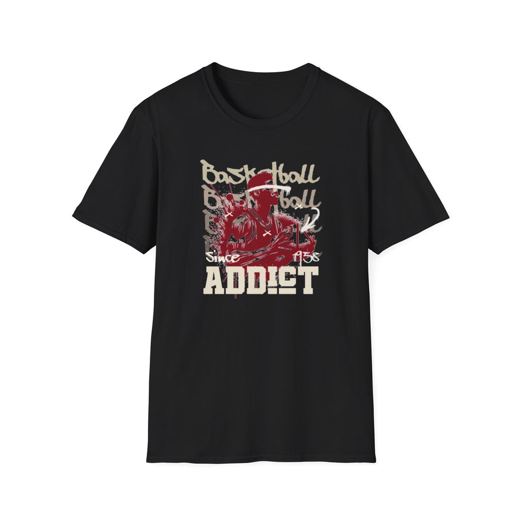 Basketball Player Graphic T-Shirt — Retro Streetball Tee