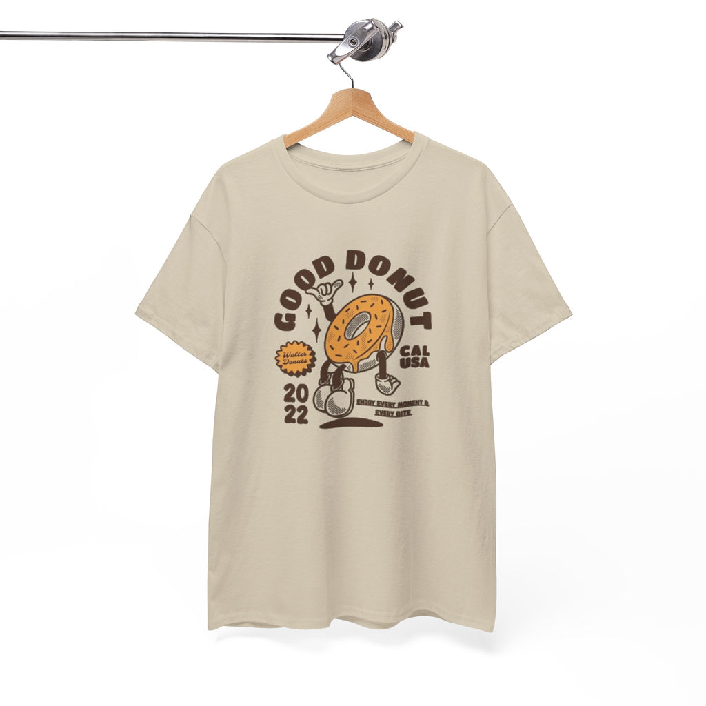 Donut Shop Tee — "Good Donut" Retro Cartoon Shirt