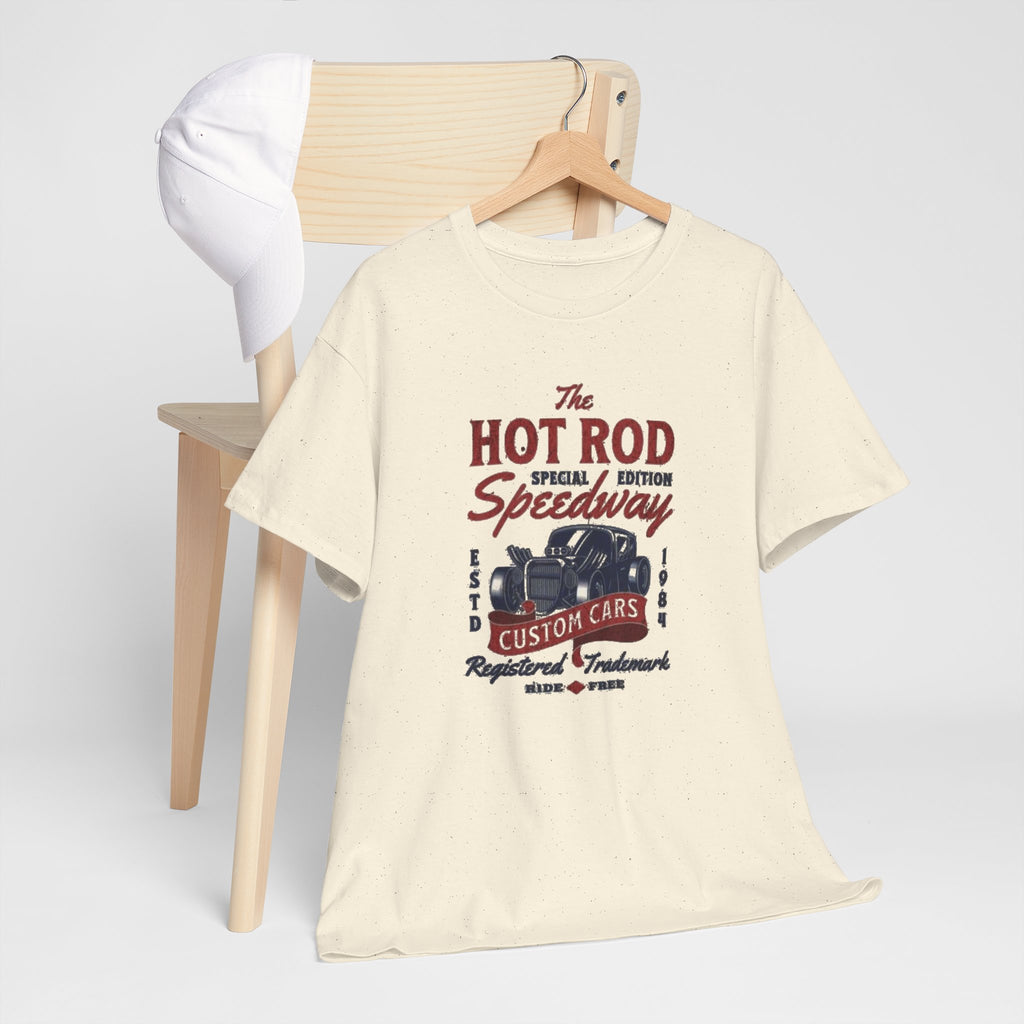 Hot Rod Speedway T-Shirt — Vintage Custom Cars Tee