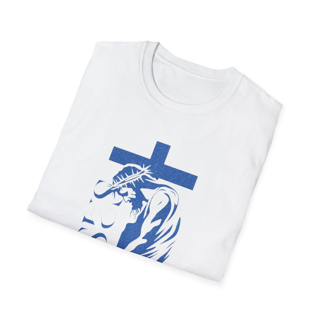 Christian Jesus Cross T-Shirt — Crown of Thorns Faith Tee