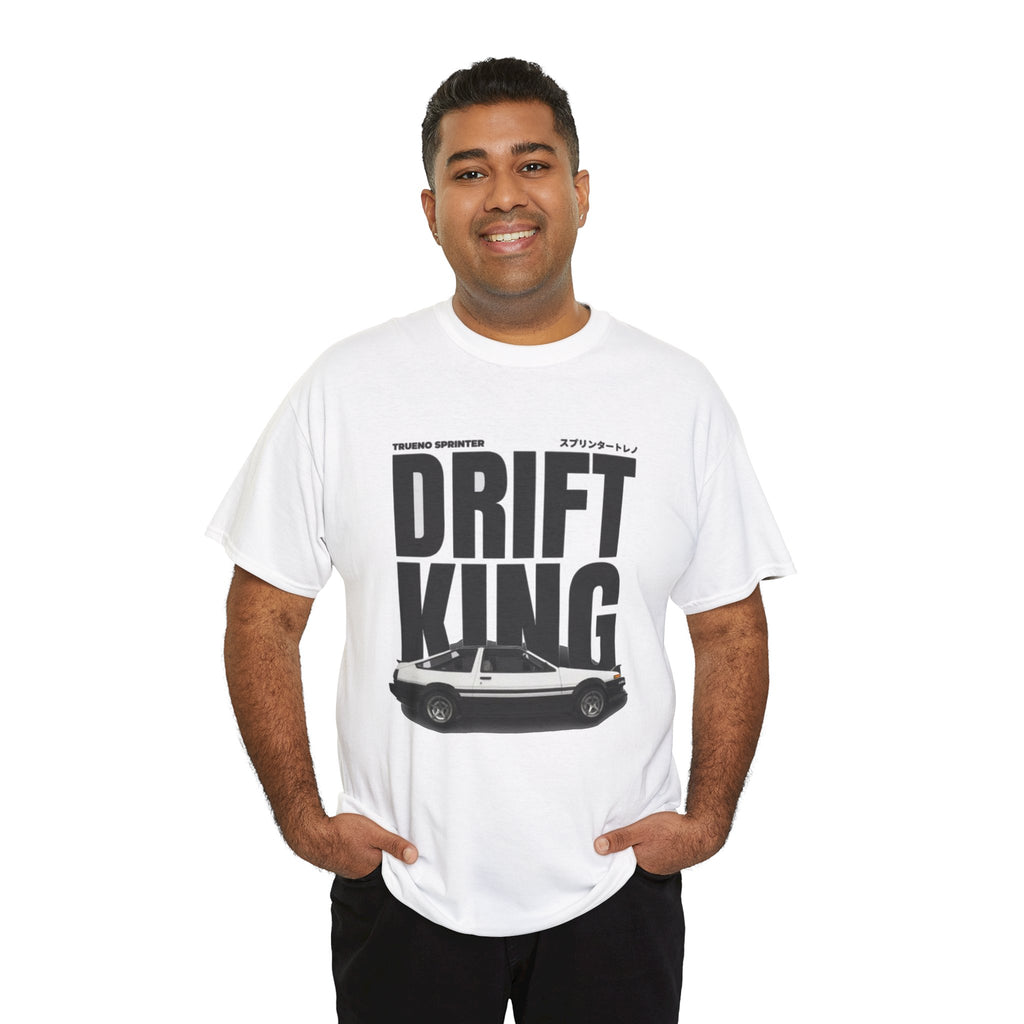 Drift King T‑Shirt – Retro JDM Car Graphic Tee