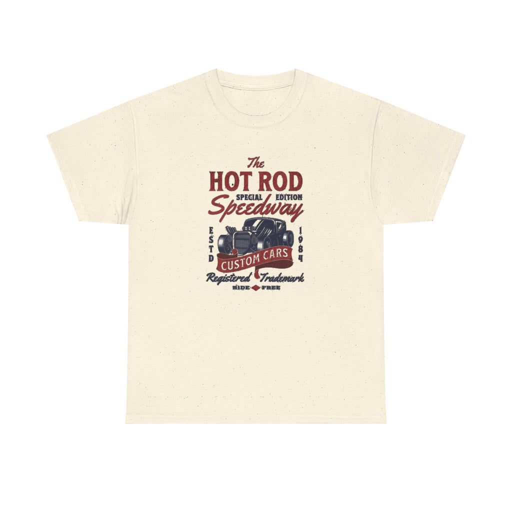 Hot Rod Speedway T-Shirt — Vintage Custom Cars Tee