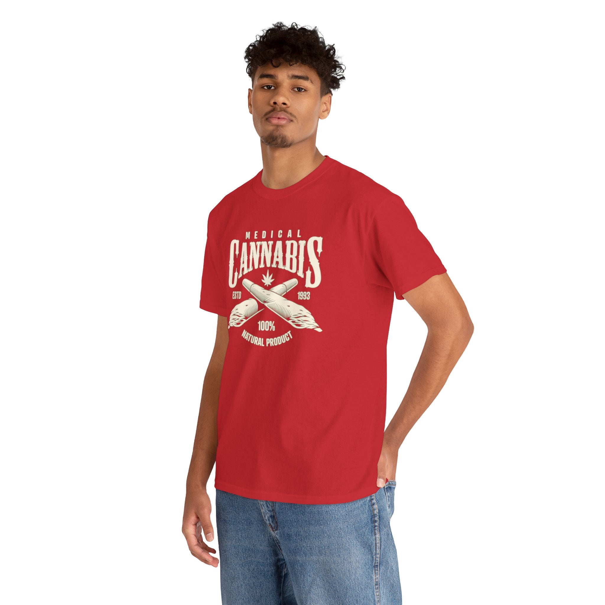 Medical Cannabis T-Shirt — 100% Natural Product Vintage Herb Tee