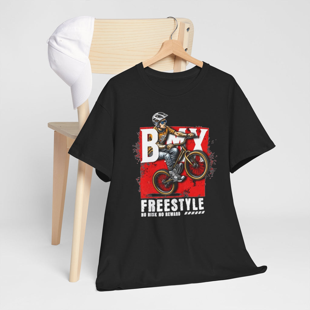 BMX Freestyle T-Shirt — Motocross Rider Graphic Tee