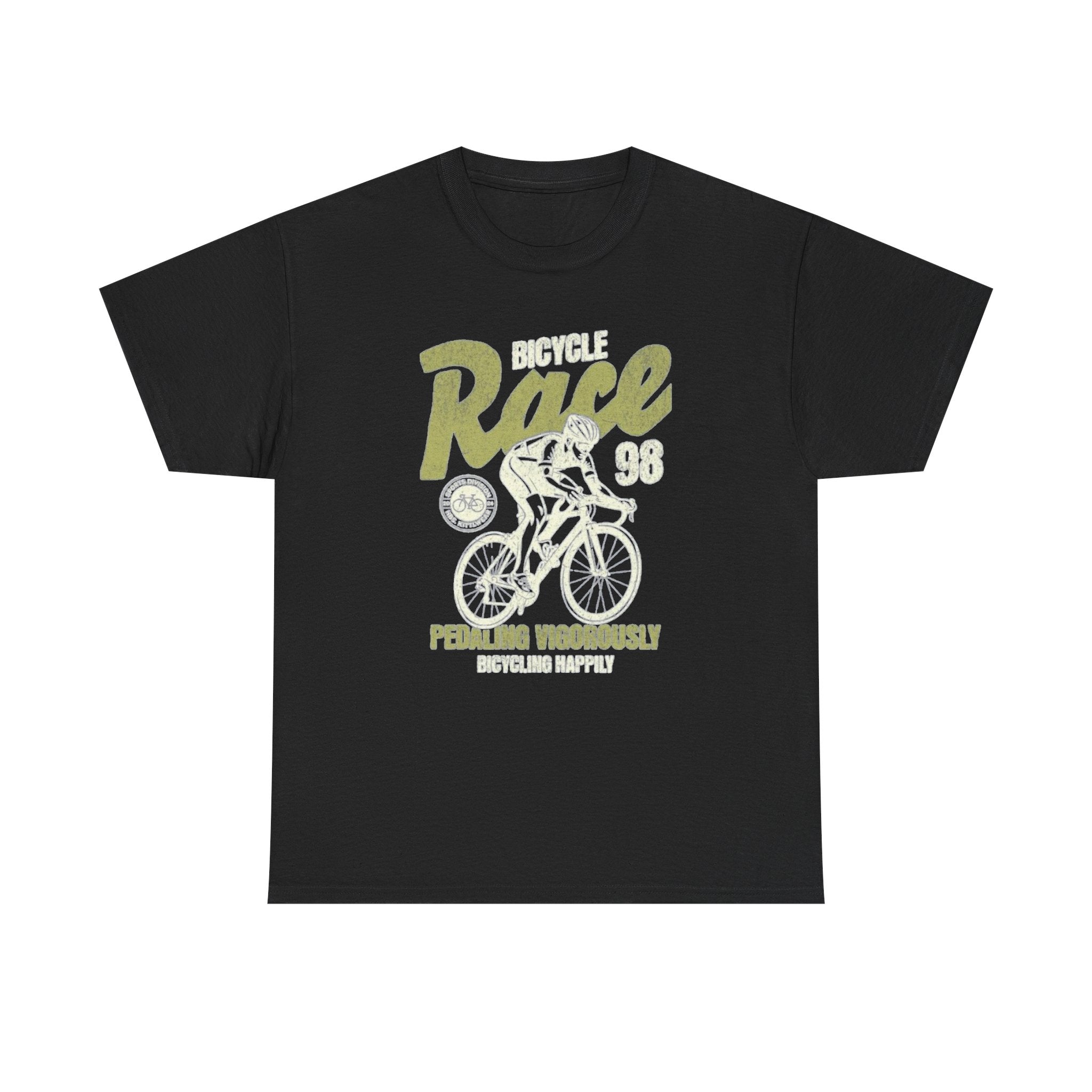 Bicycle Race 98 Vintage Cycling Tee — Retro Bike Rider Graphic T‑Shirt