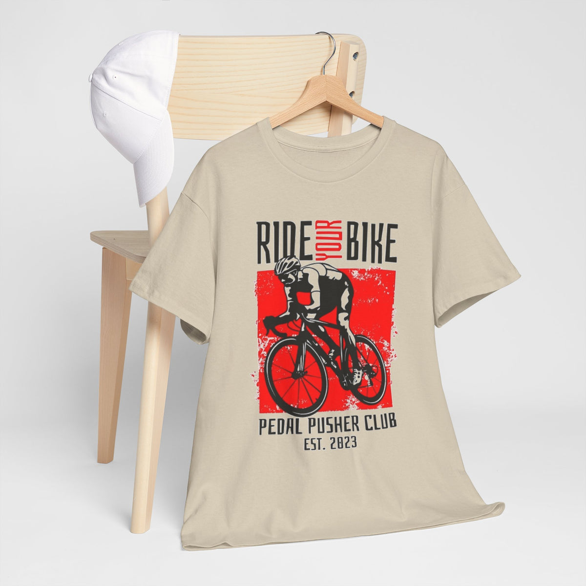 Ride Your Bike T-Shirt — Pedal Pusher Club Cycling Tee