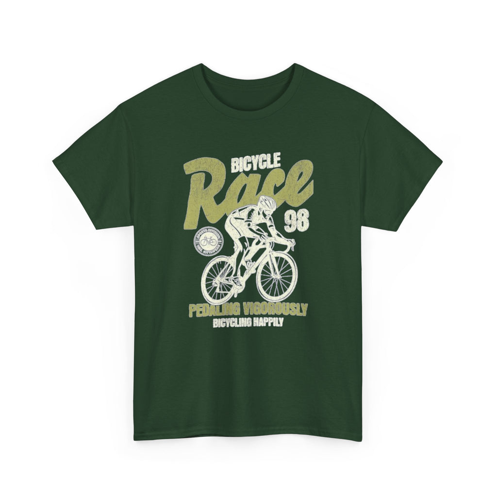 Bicycle Race 98 Vintage Cycling Tee — Retro Bike Rider Graphic T‑Shirt