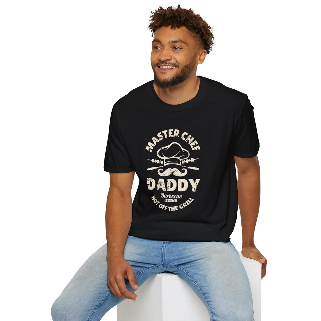 Master Chef Daddy T-Shirt — Vintage Grill & BBQ Cooking Shirt