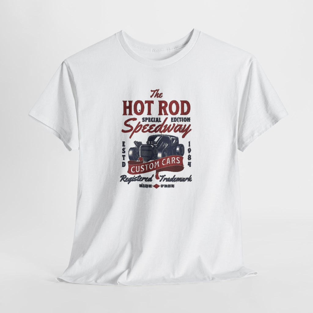 Hot Rod Speedway T-Shirt — Vintage Custom Cars Tee