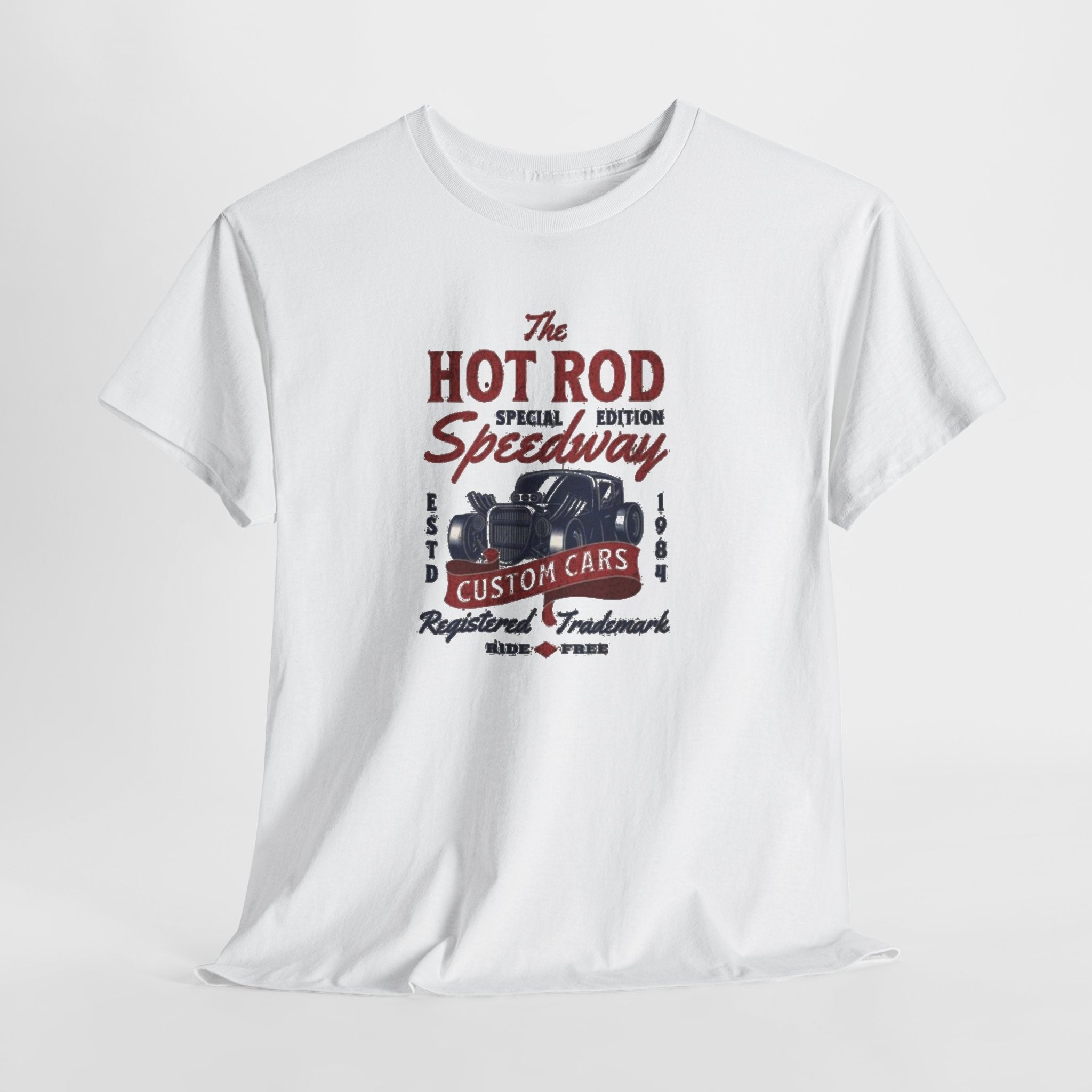 Hot Rod Speedway T-Shirt — Vintage Custom Cars Tee