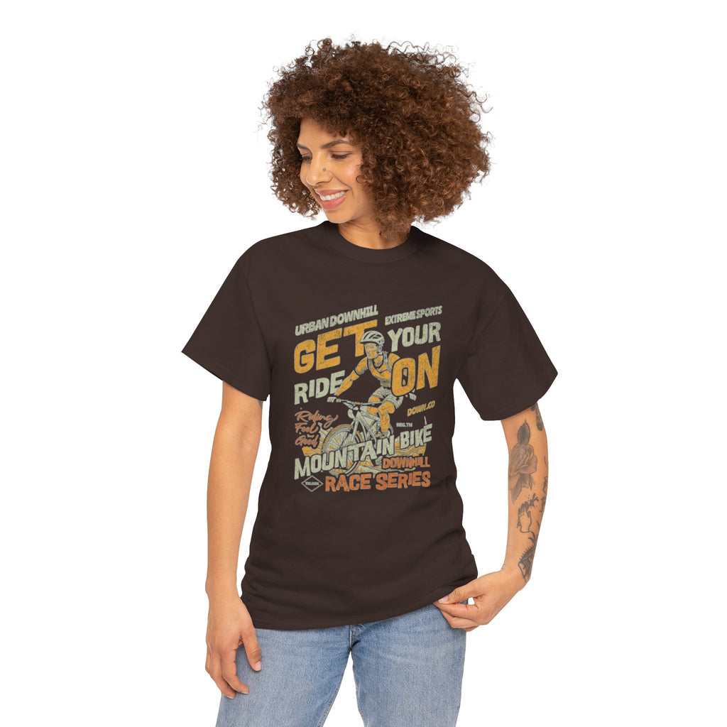 Get Your Ride On Mountain Bike Tee — Vintage MTB Race Series T‑Shirt
