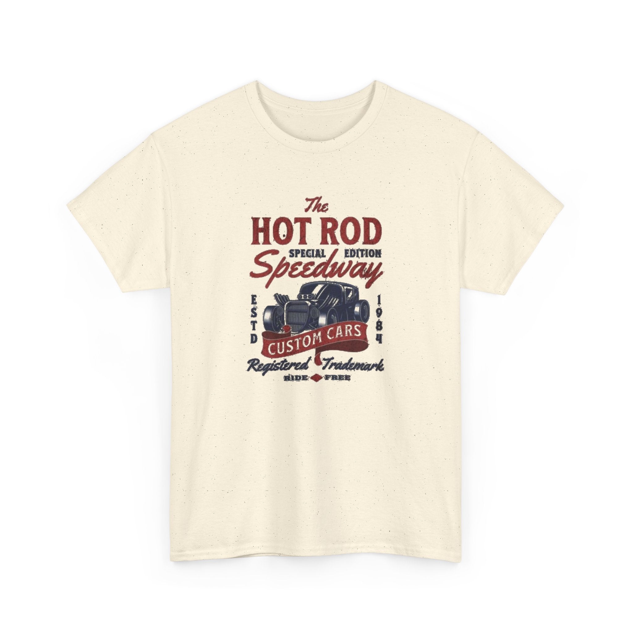 Hot Rod Speedway T-Shirt — Vintage Custom Cars Tee