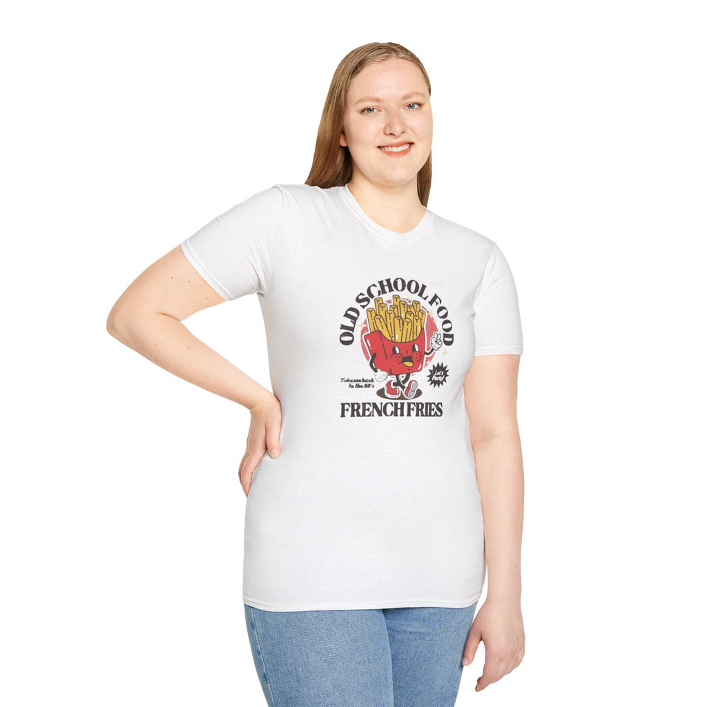 Old School Food French Fries T-Shirt