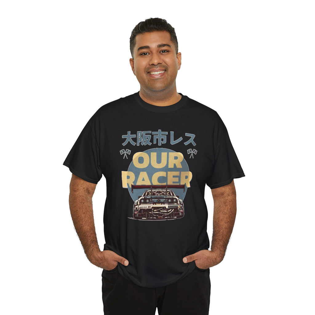 Racer Tee — Our Racer Japanese Racing Car Graphic Shirt