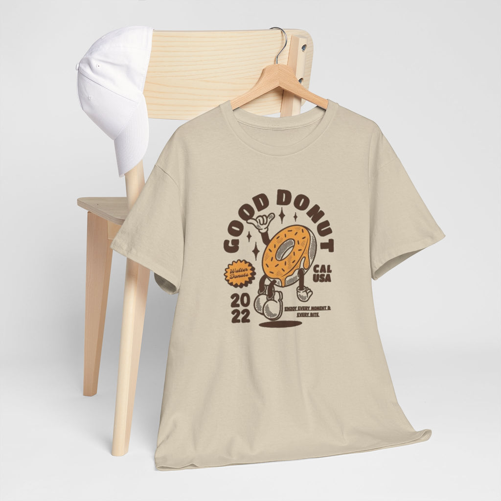 Donut Shop Tee — "Good Donut" Retro Cartoon Shirt
