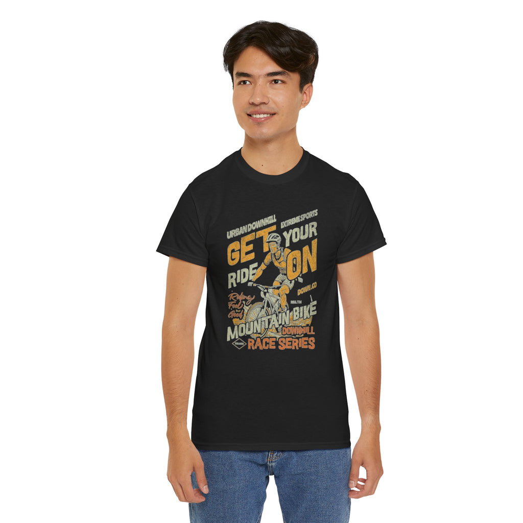 Get Your Ride On Mountain Bike Tee — Vintage MTB Race Series T‑Shirt