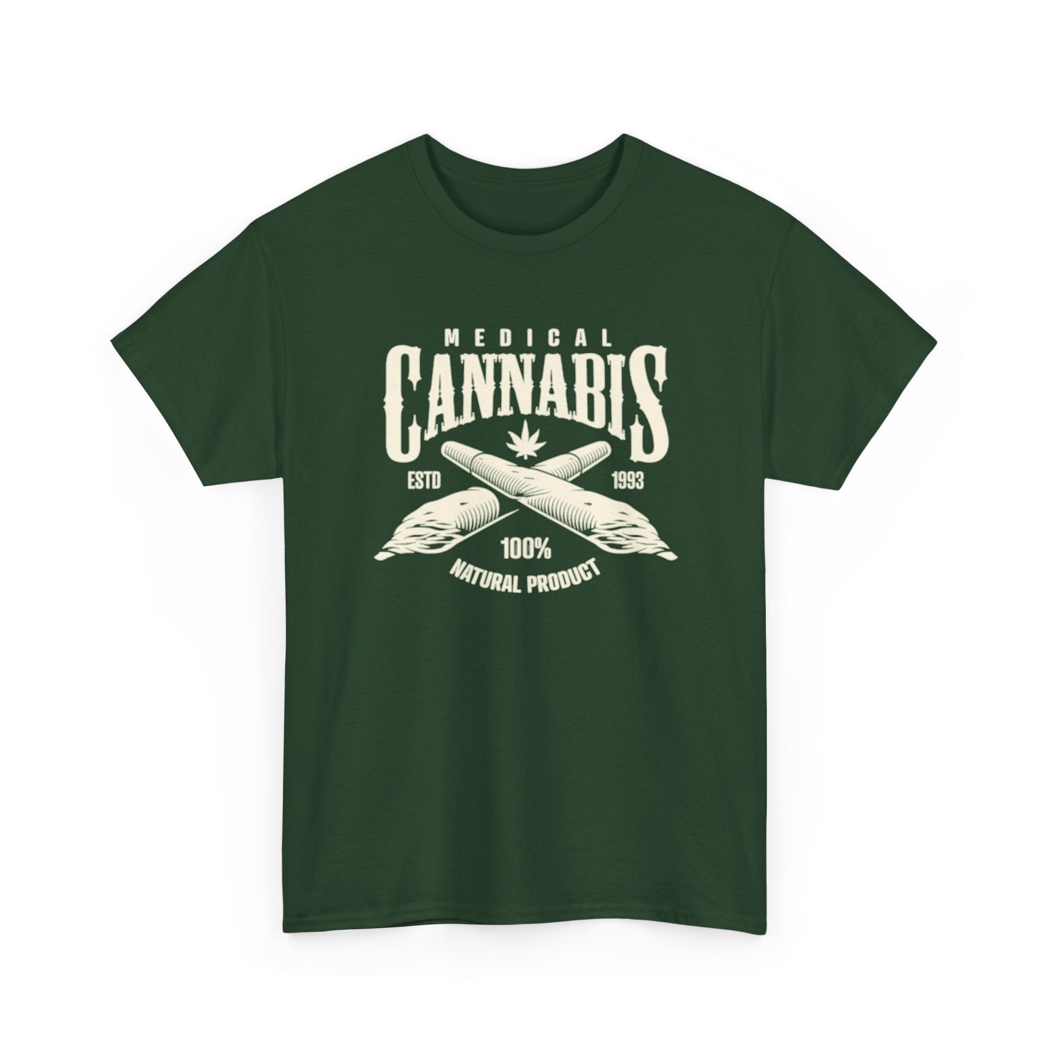 Medical Cannabis T-Shirt — 100% Natural Product Vintage Herb Tee