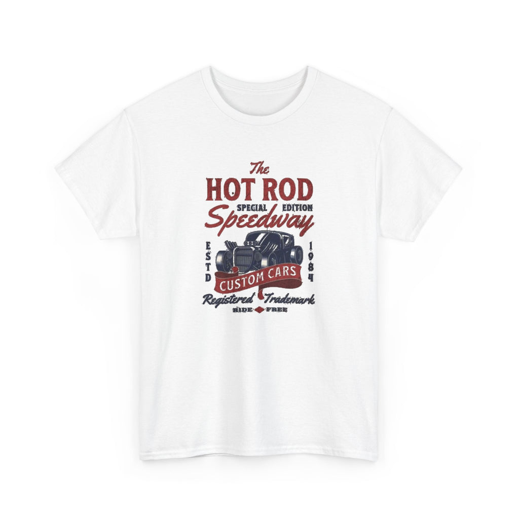 Hot Rod Speedway T-Shirt — Vintage Custom Cars Tee