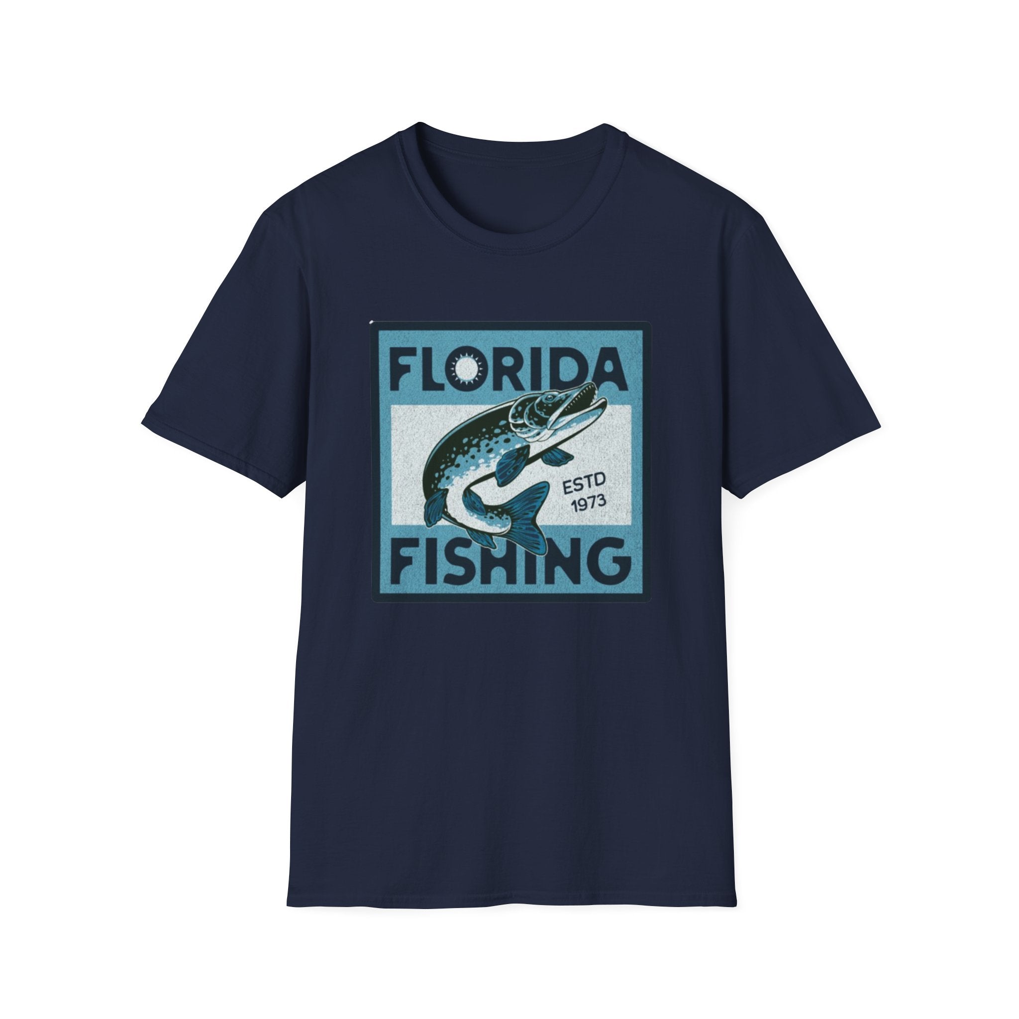 Florida Fishing T-Shirt — Vintage Tarpon Graphic Tee