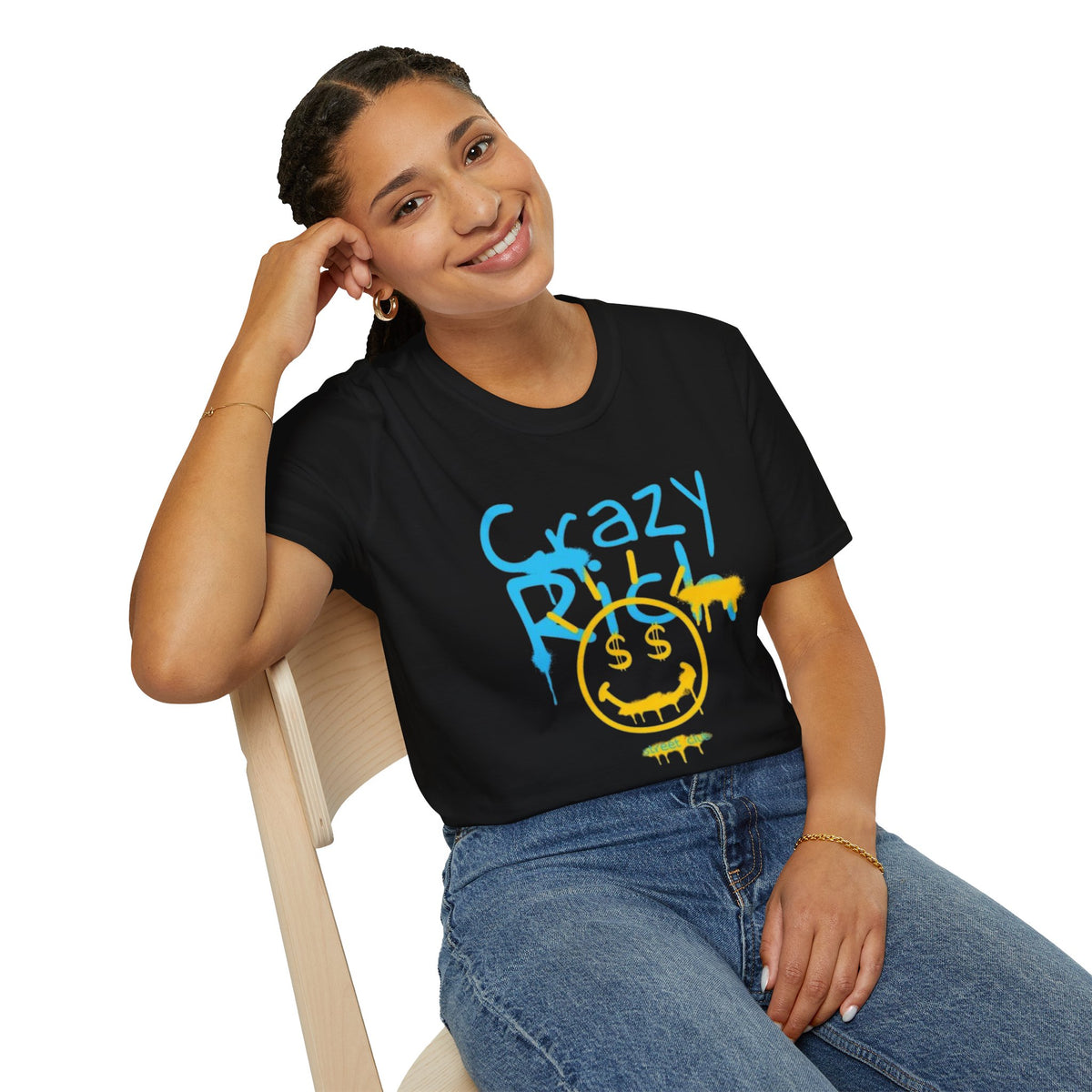 Crazy Rich Graffiti Unisex T‑Shirt