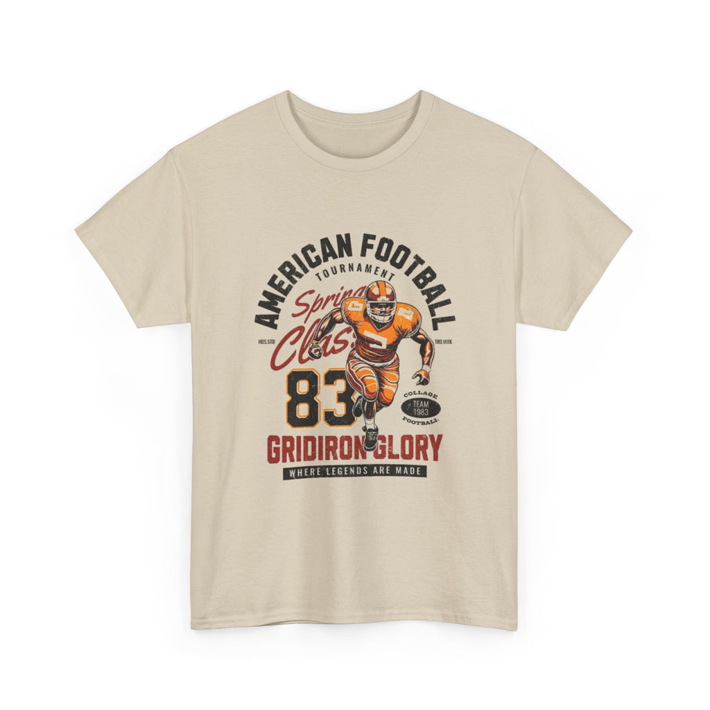 Gridiron Glory Football T‑Shirt — American Football Spirit Club 83