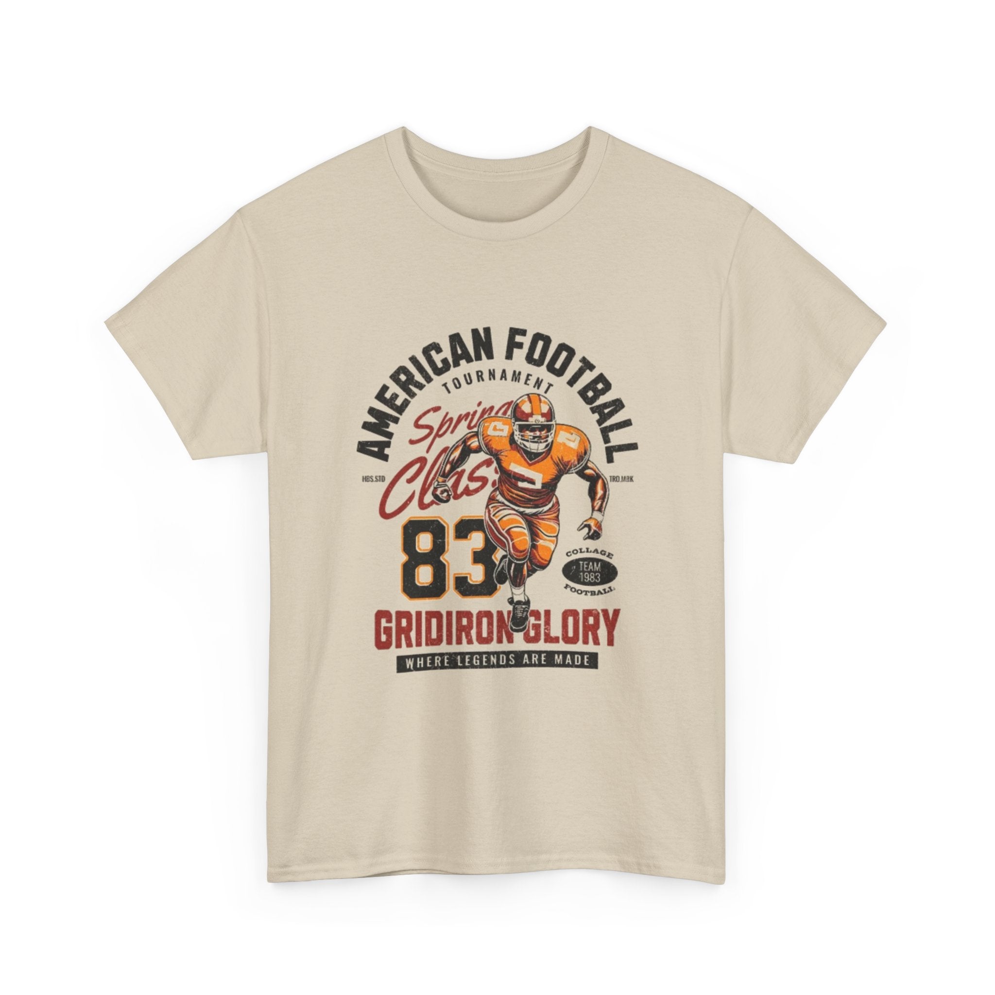 Gridiron Glory Football T‑Shirt — American Football Spirit Club 83