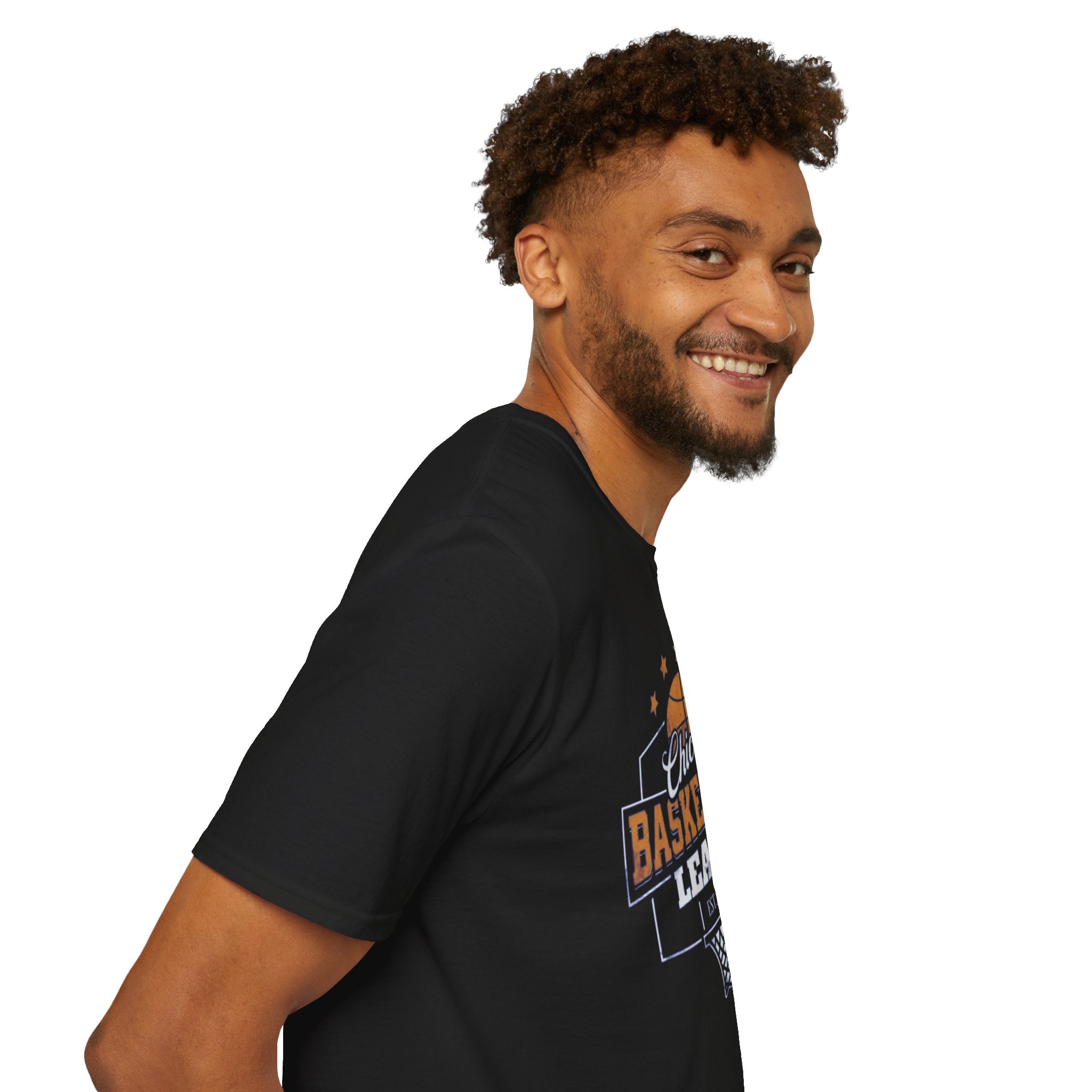 Chicago Basketball League T-Shirt — Vintage Hoop Fan Tee