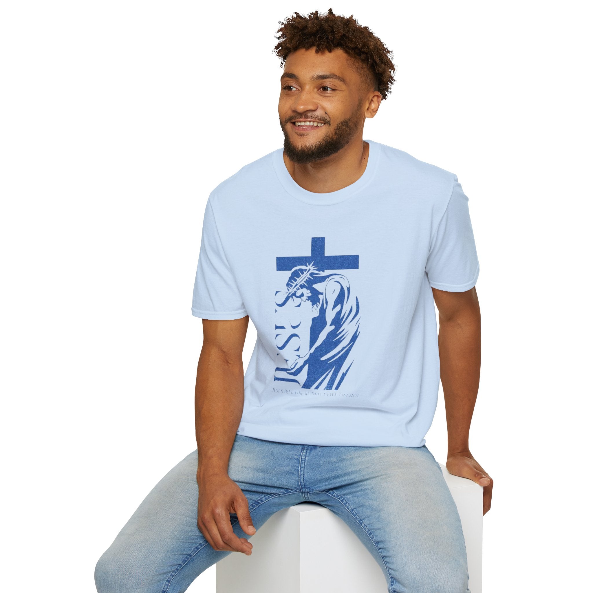 Christian Jesus Cross T-Shirt — Crown of Thorns Faith Tee