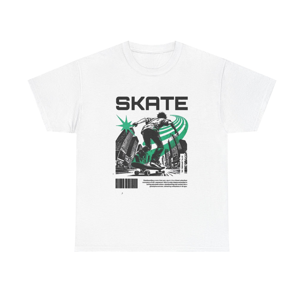 Skate Graphic T-Shirt — Retro Urban Skateboarding Tee