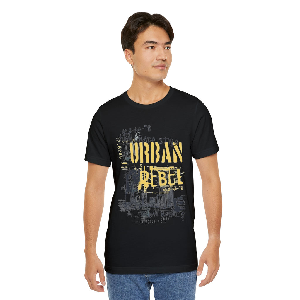 Urban Rebel Graphic Tee — Distressed Streetwear Style T-Shirt