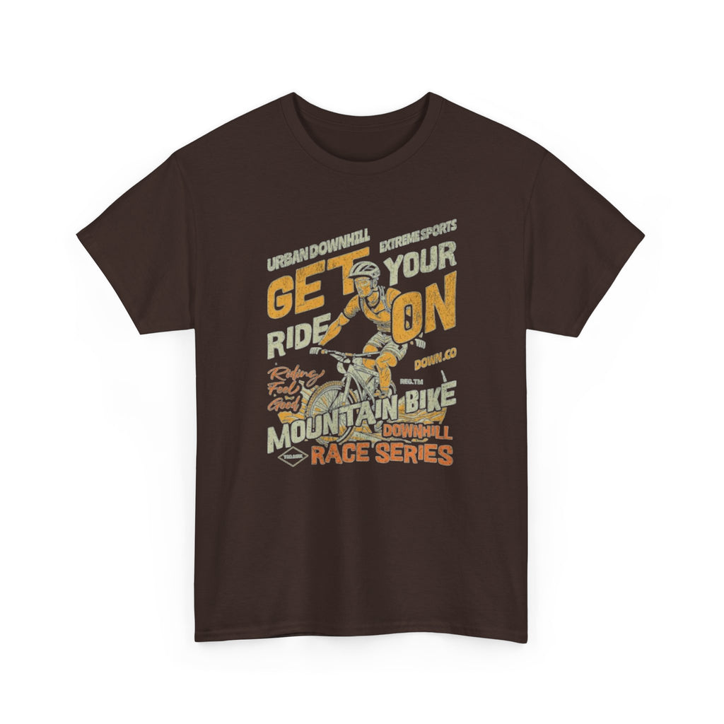 Get Your Ride On Mountain Bike Tee — Vintage MTB Race Series T‑Shirt