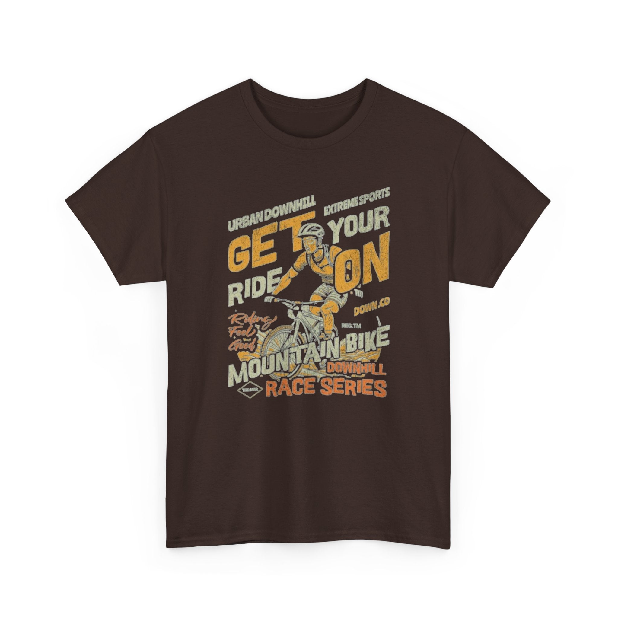 Get Your Ride On Mountain Bike Tee — Vintage MTB Race Series T‑Shirt