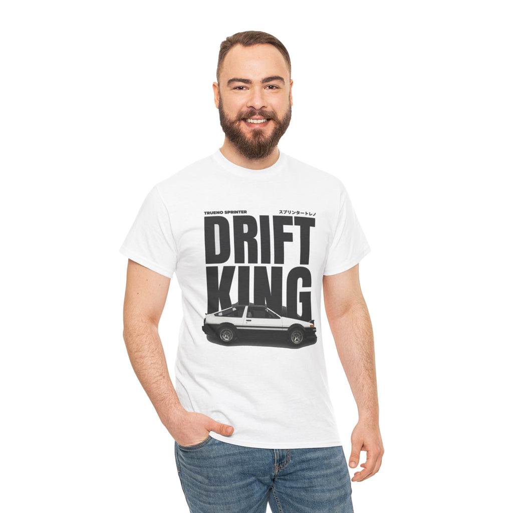 Drift King T‑Shirt – Retro JDM Car Graphic Tee