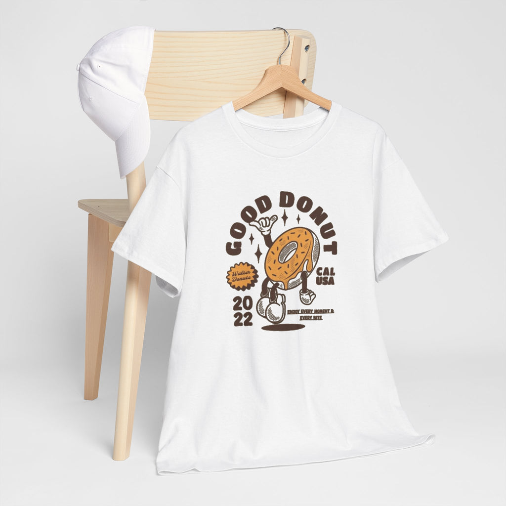Donut Shop Tee — "Good Donut" Retro Cartoon Shirt