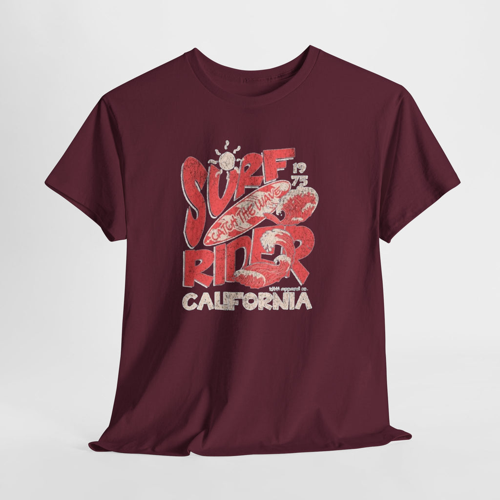 Surf Rider California T-Shirt – Retro Vintage Surf Tee
