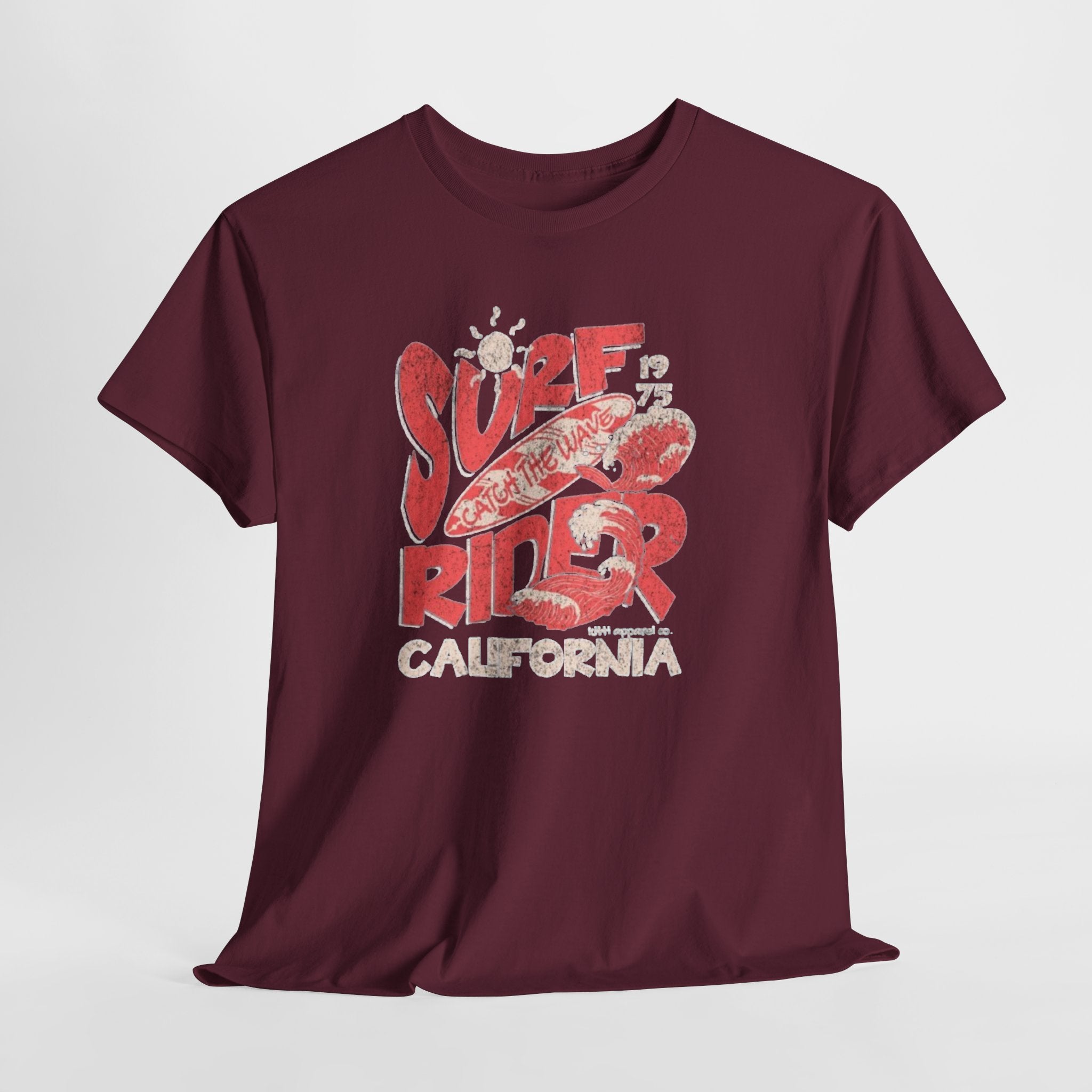 Surf Rider California T-Shirt – Retro Vintage Surf Tee