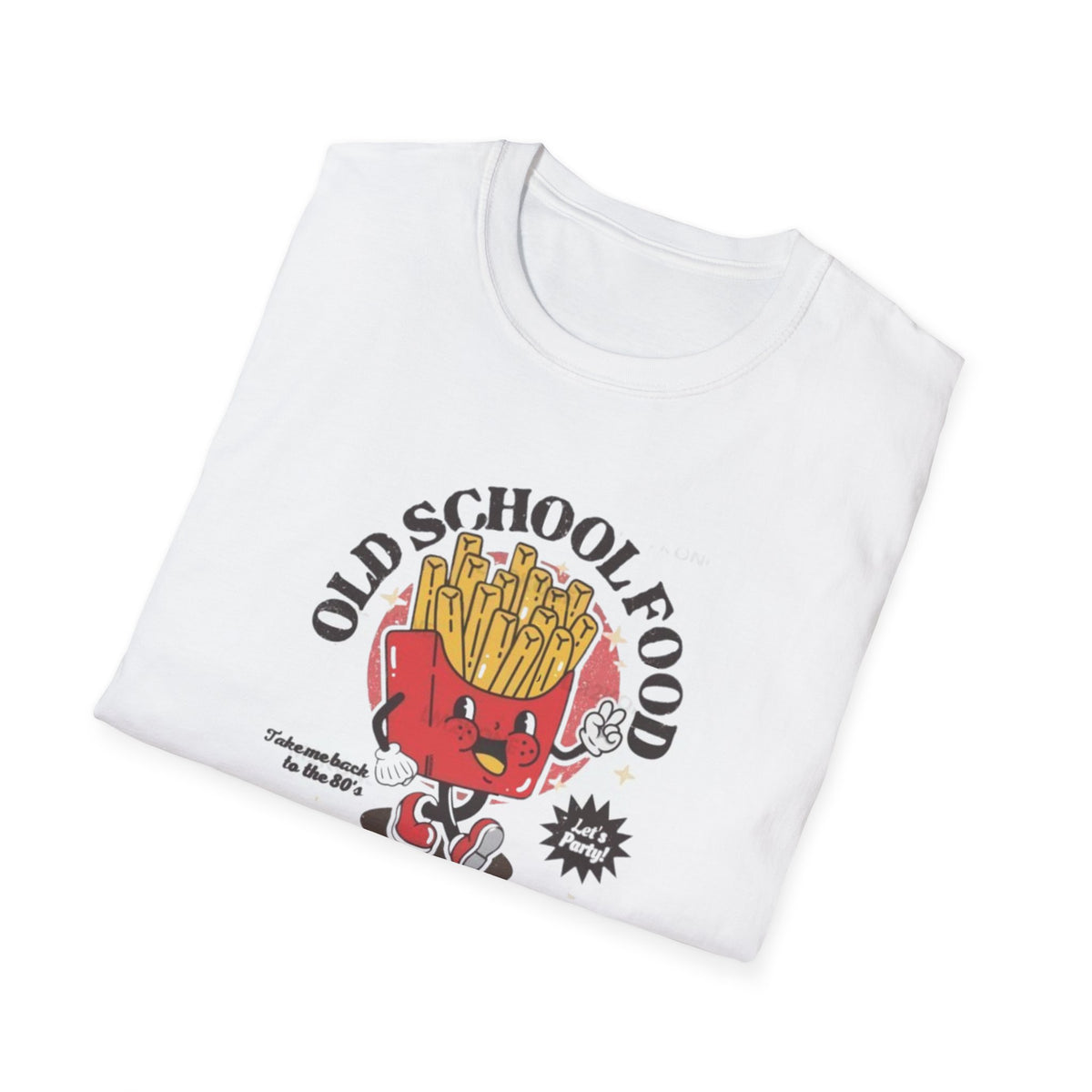 Old School Food French Fries T-Shirt