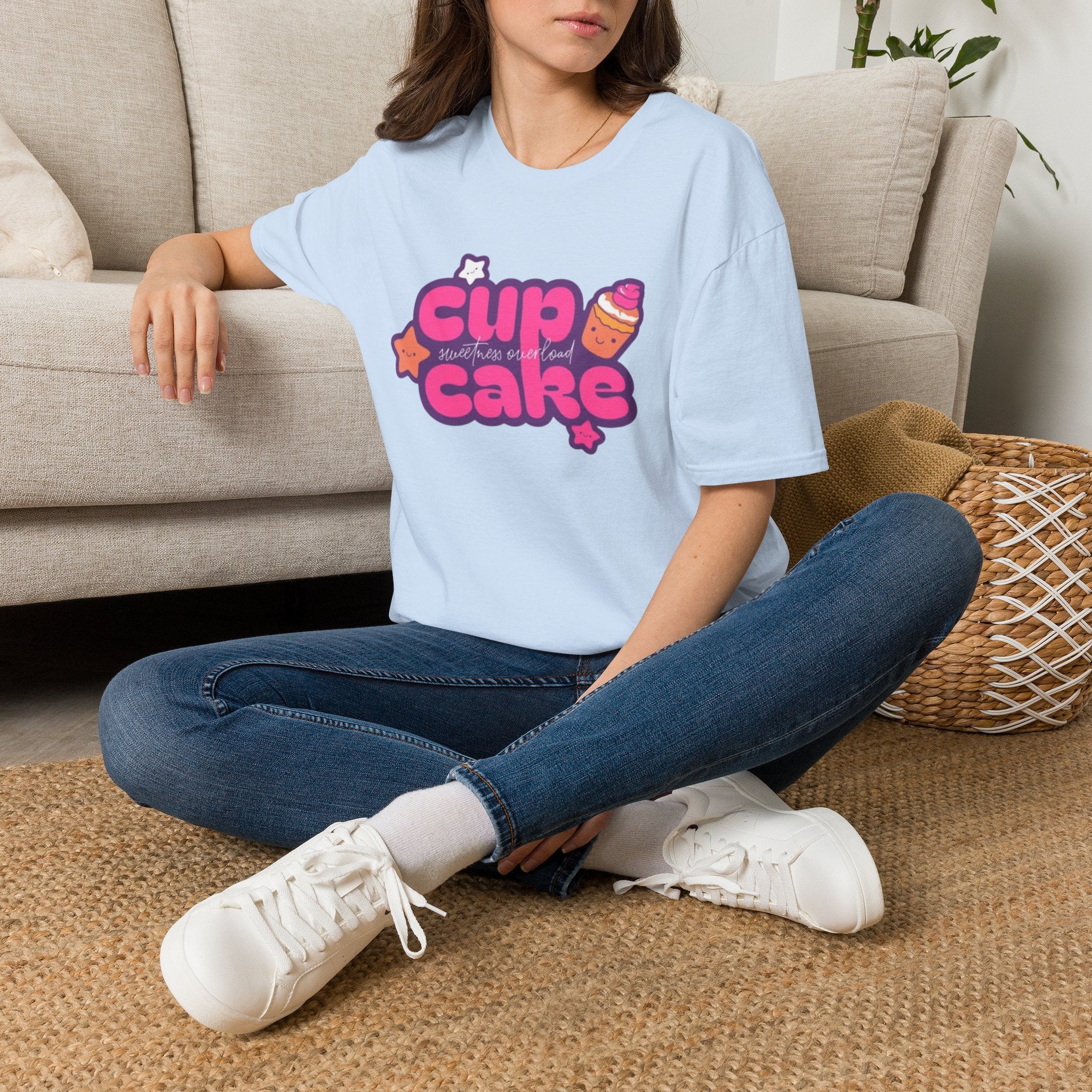 Cupcake Graphic T‑Shirt — Cute Sweetness Overload Design