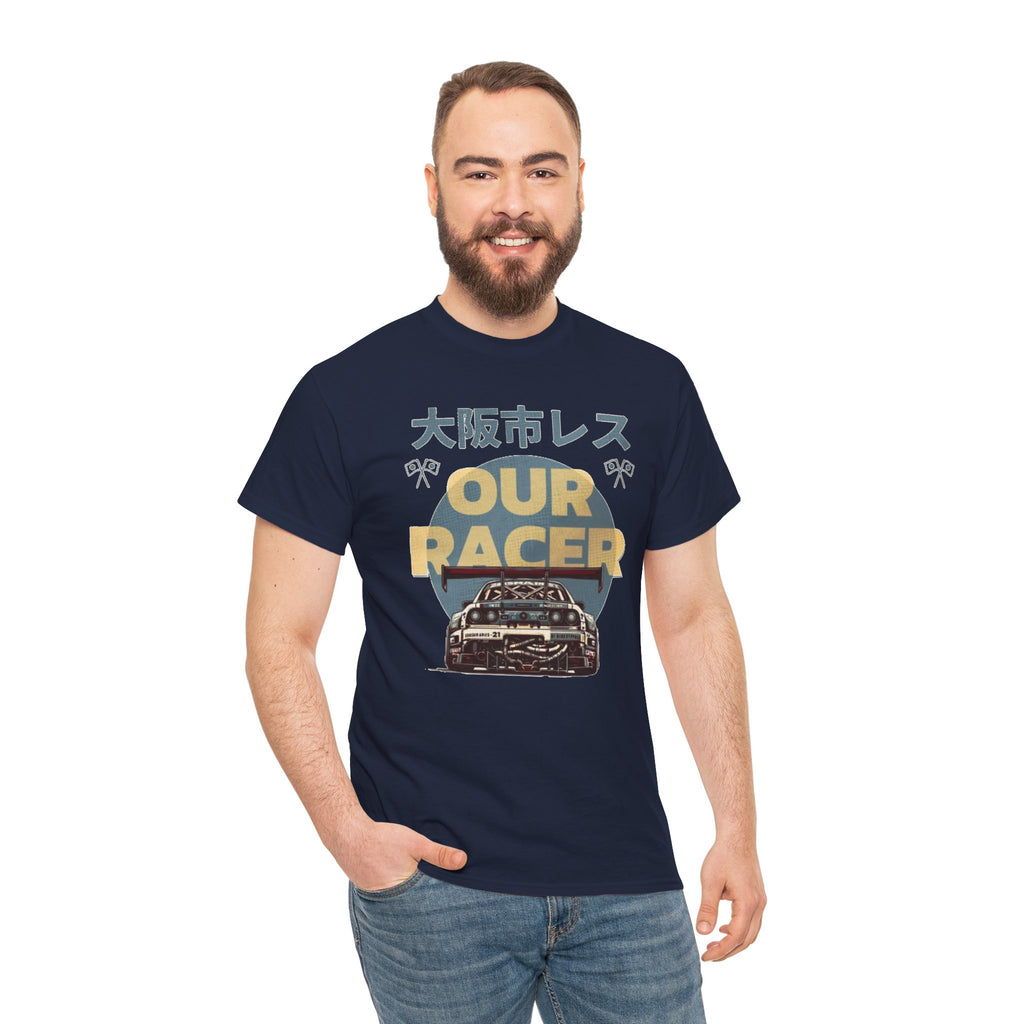 Racer Tee — Our Racer Japanese Racing Car Graphic Shirt