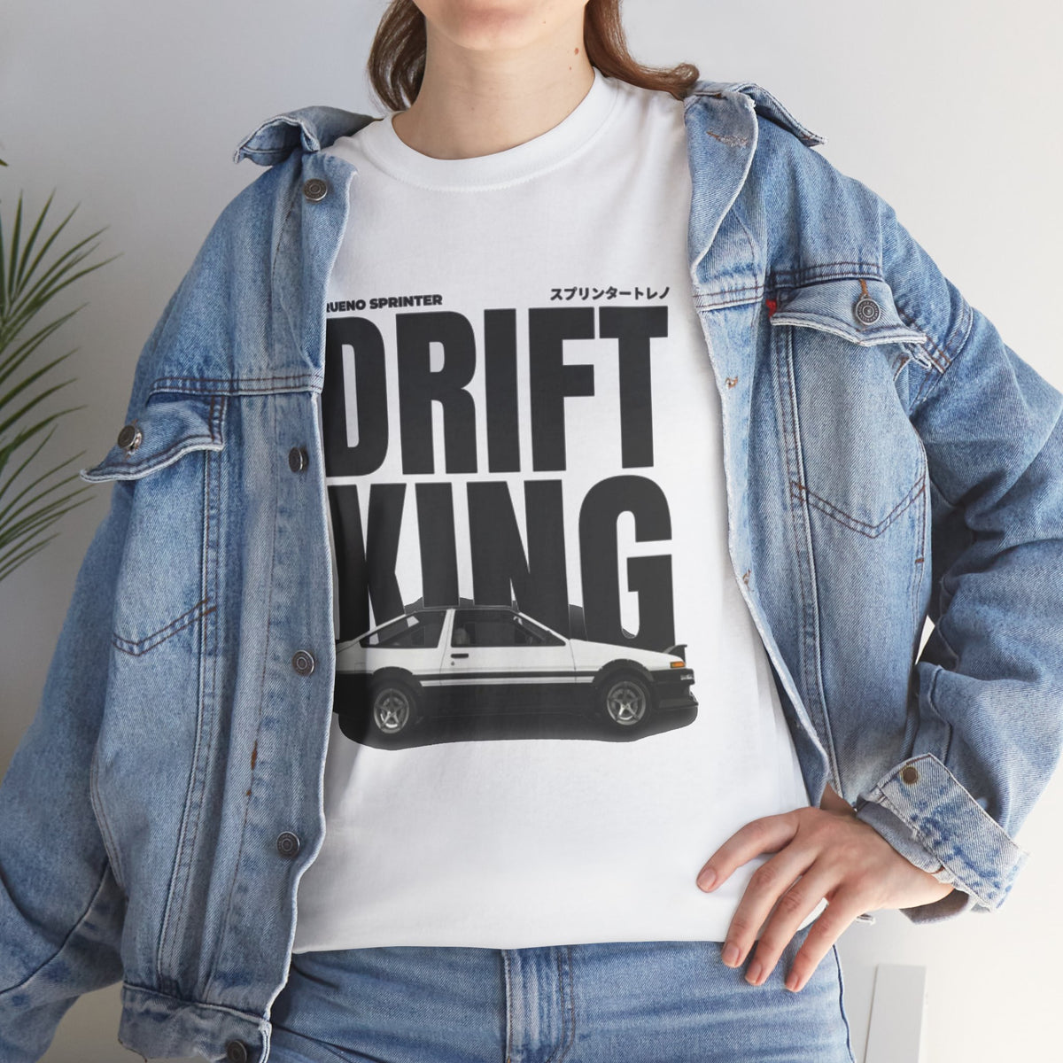 Drift King T‑Shirt – Retro JDM Car Graphic Tee