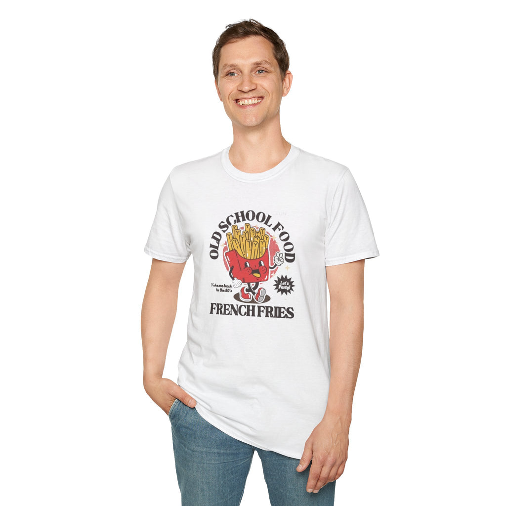 Old School Food French Fries T-Shirt