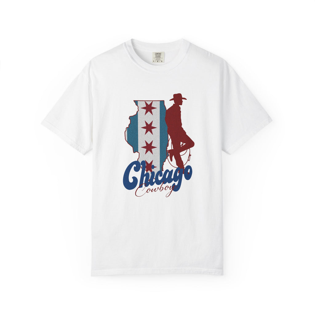 Chicago Cowboy Unisex Garment-Dyed T-shirt