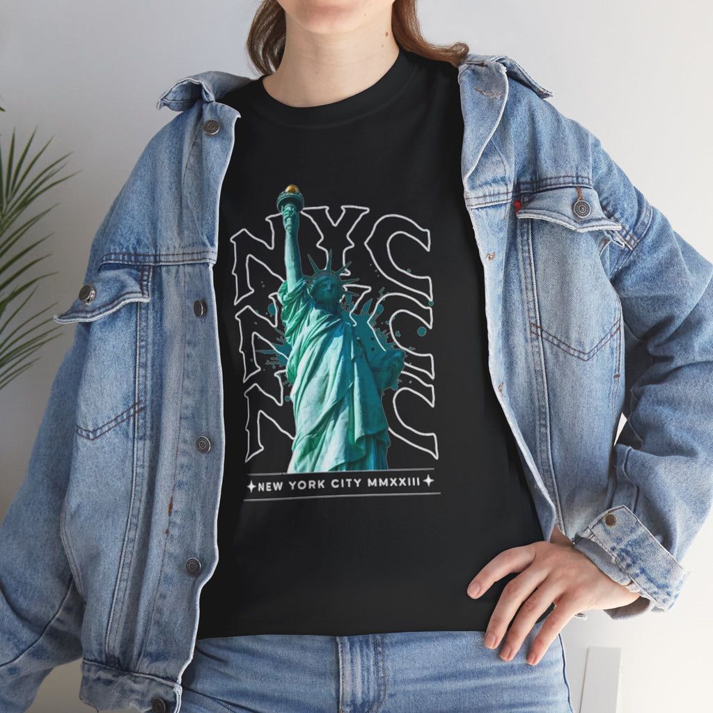 NYC Statue of Liberty Graphic Tee — New York City Memorabilia