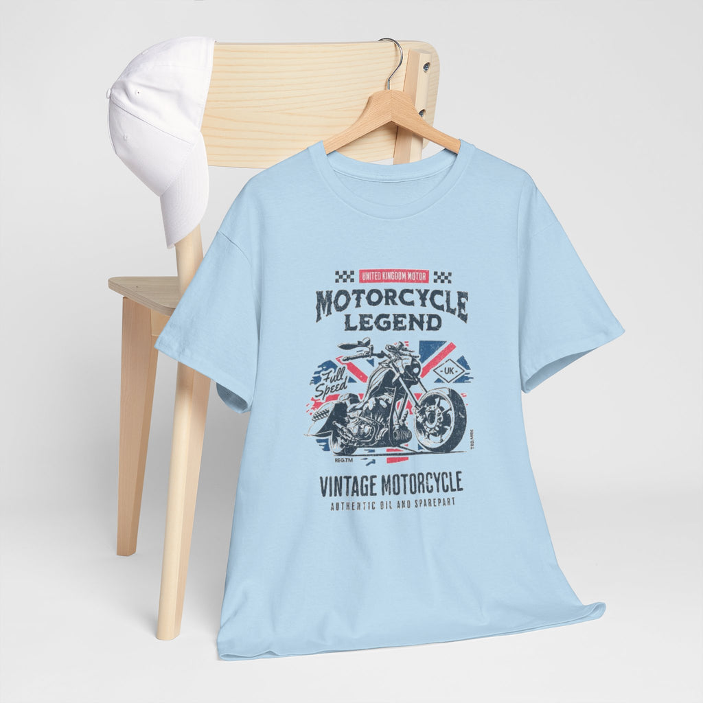 Motorcycle Legend Tee - Vintage Motorcycle Graphic T-Shirt