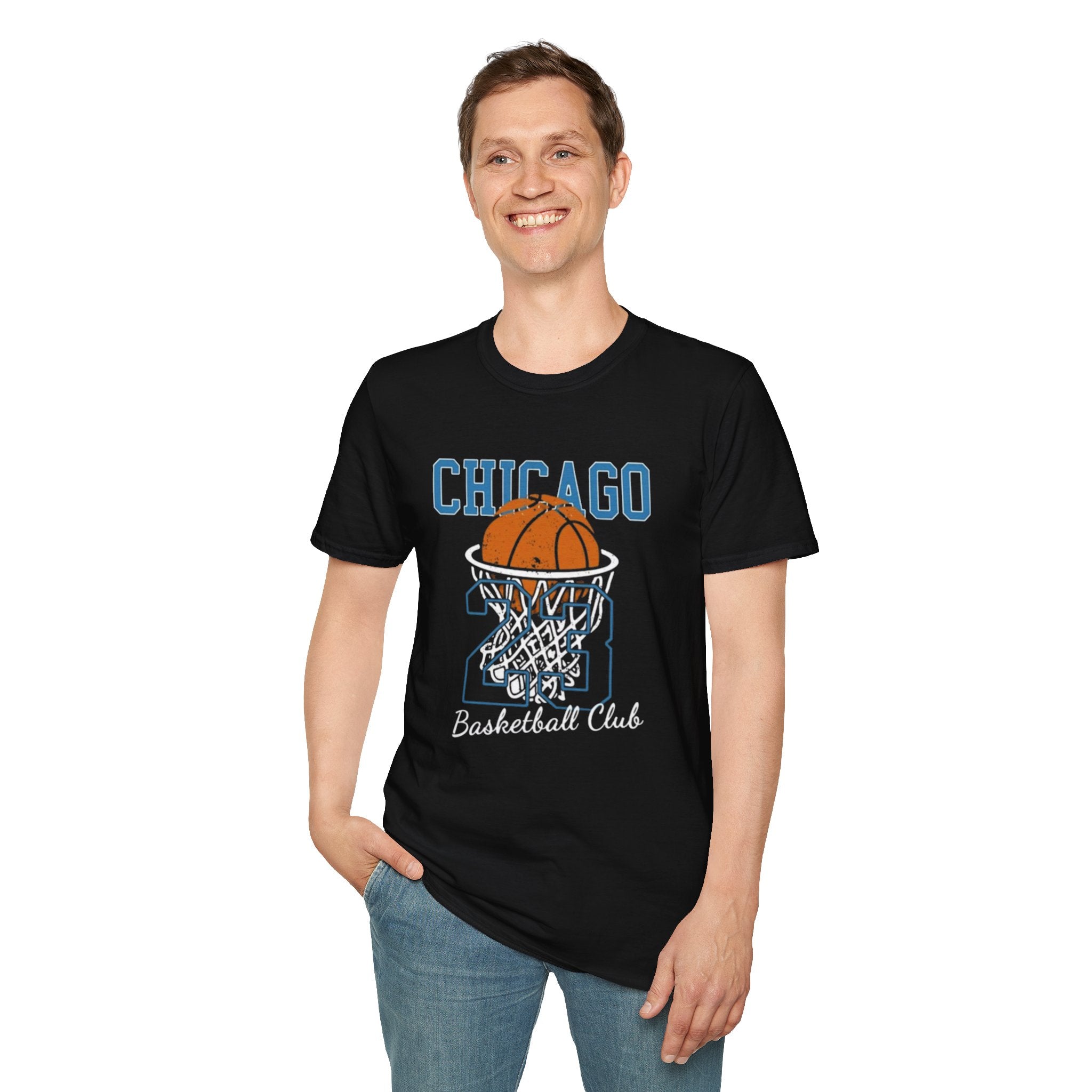 Chicago Basketball Club Tee — Vintage Hoop Graphic T-Shirt