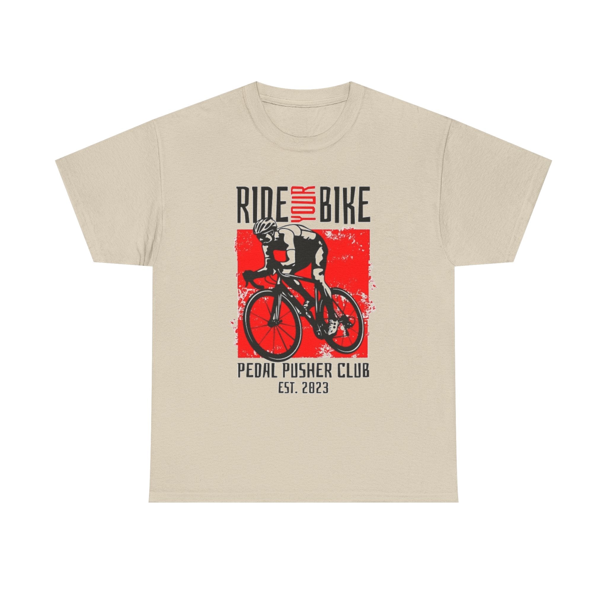 Ride Your Bike T-Shirt — Pedal Pusher Club Cycling Tee