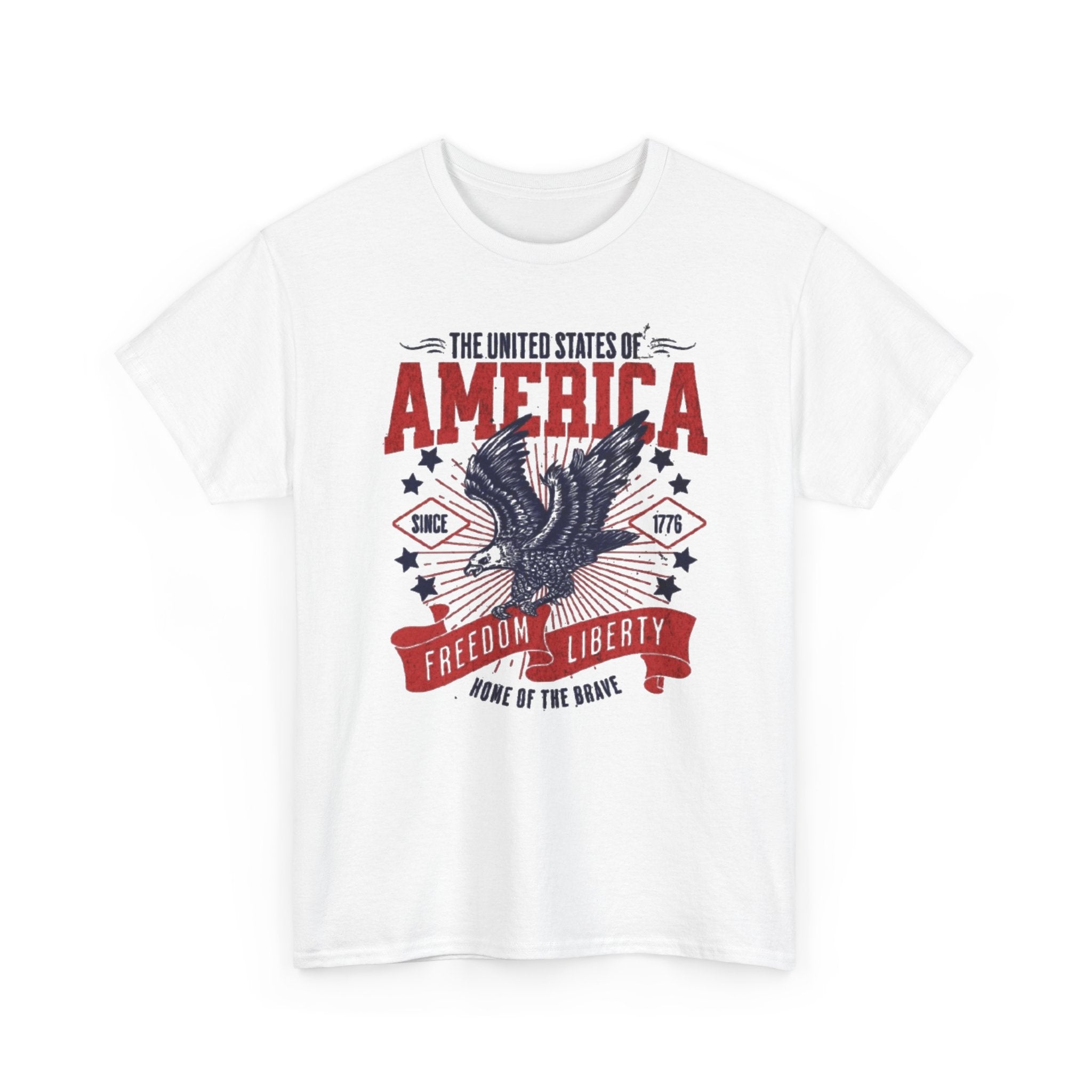 America Eagle T-Shirt — Freedom & Liberty Patriotic Tee