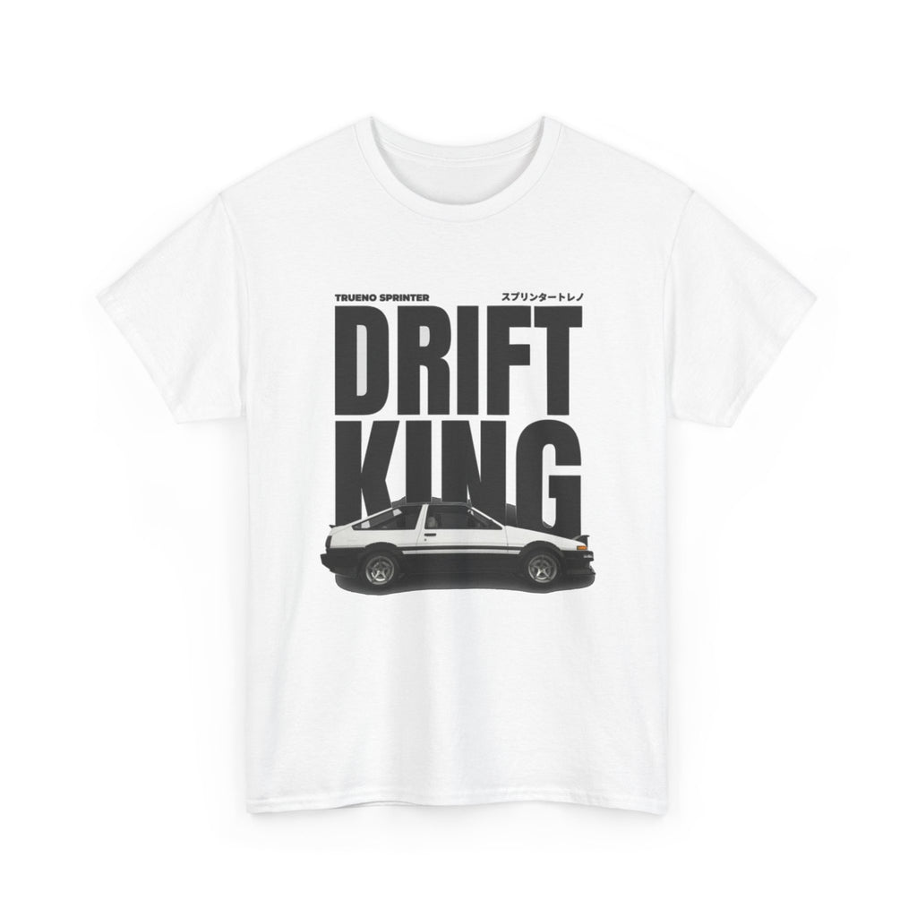 Drift King T‑Shirt – Retro JDM Car Graphic Tee